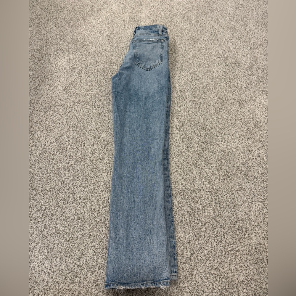 Abercrombie & Fitch Light Blue Straight Leg Pants